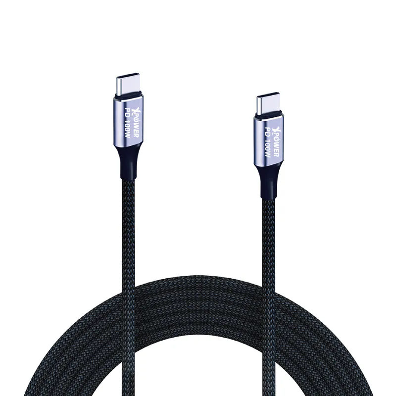 Xpower 100W Type C To C Magnetic 1M Cable - Gray Xpower 100W Type C To C Magnetic 1M Cable - Gray